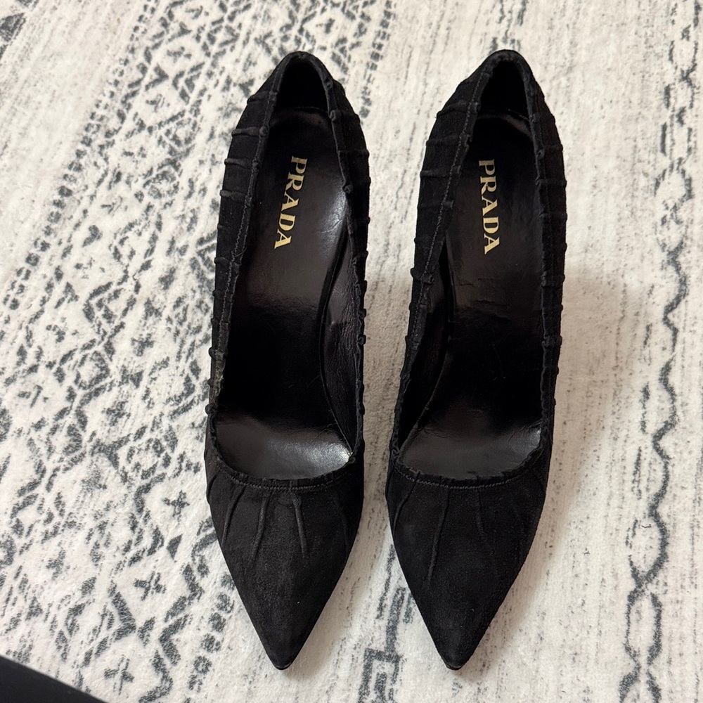 Prada Women's Elegant Black Heels